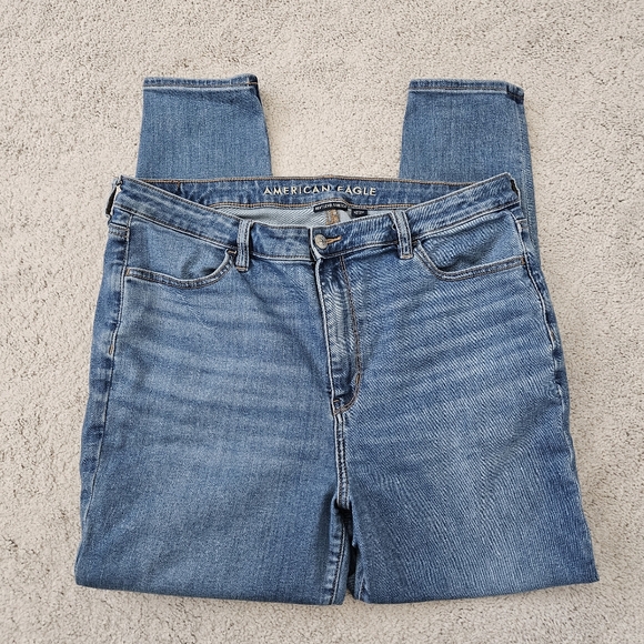American Eagle Outfitters Denim - American Eagle | Super High Rise Jegging Classic Stretch Jeans Womens 14 Short